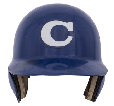 1994 Derek Jeter Game Used Columbus Clippers Batting Helmet (J.T. Sports & Bat Boy LOA)